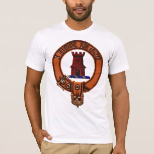 Camiseta Escudo y Targe de la familia de Macnaughton del
