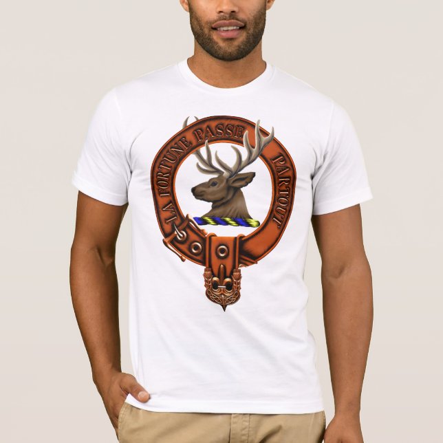 Camiseta Escudo y Targe de la familia de Rollo del clan (Anverso)