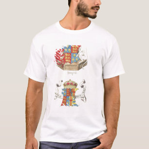 Camiseta Escudos de armas de Henry VII y de Elizabeth de