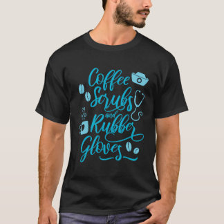 Camiseta Escudos De Café Y Guantes De Goma