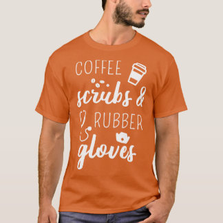 Camiseta Escudos De Café Y Guantes De Goma