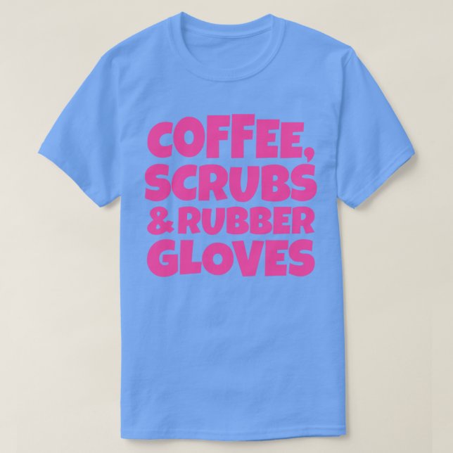 Camiseta Escudos de café y guantes de goma 4 (Diseño del anverso)