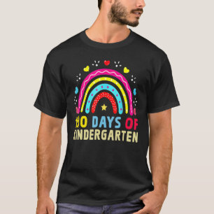 Camiseta Escuela 100 días arcoiris 100 días de guardería