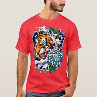 Camiseta Escuela antigua de arte tradicional japonesa de ta
