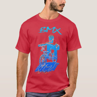 Camiseta Escuela antigua de raza BMX