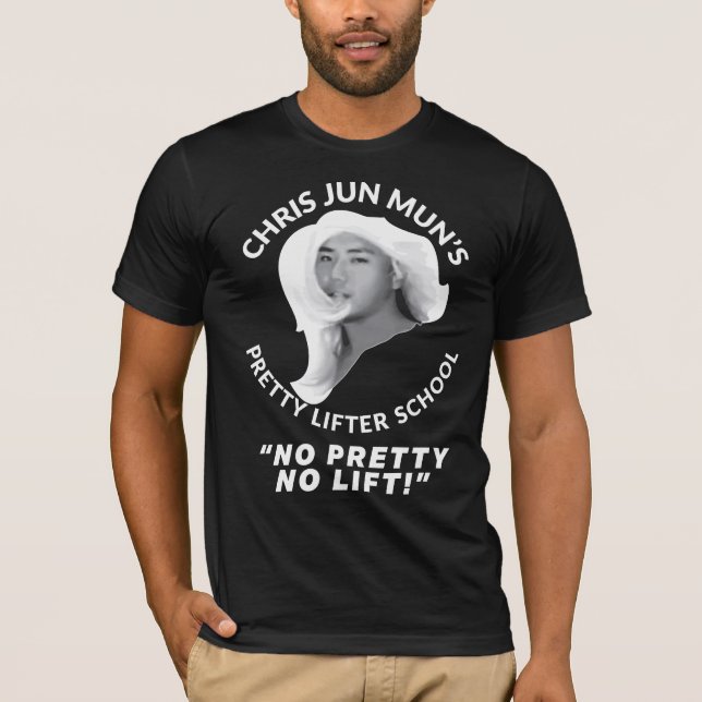 Camiseta Escuela bonita del levantador (Anverso)