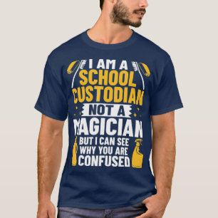 Camiseta Escuela Custodio de Vestimenta Janitor