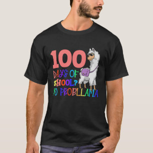 Camiseta Escuela de 100 días sin ejemplo profesor o estudia
