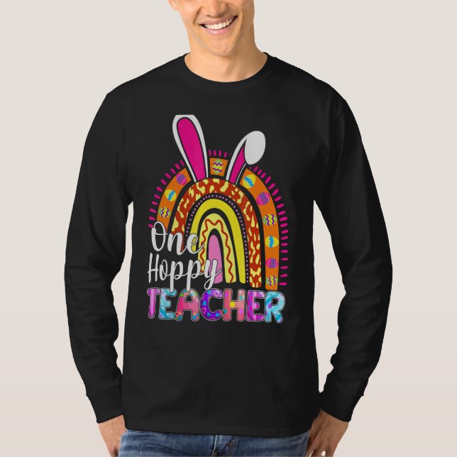 Camiseta Escuela de amamantadores de conejitas Rainbow Leop (Anverso)