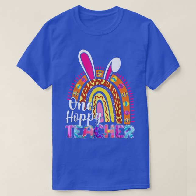 Camiseta Escuela de amamantadores de conejitas Rainbow Leop (Diseño del anverso)