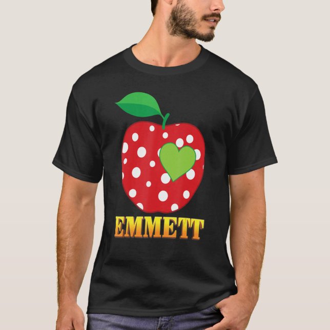 Camiseta Escuela De Amor Emmett De Vuelta A La Escuela De N (Anverso)