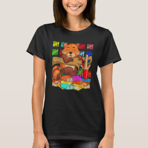 Camiseta Escuela de Animales Cutos Estudiantes Vida Silvest