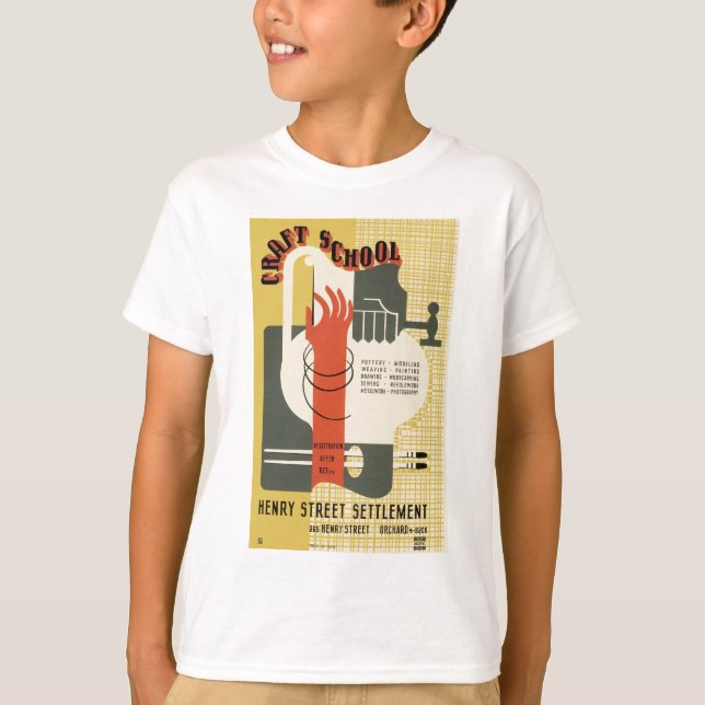 Camiseta Escuela de Artesanía (Anverso)