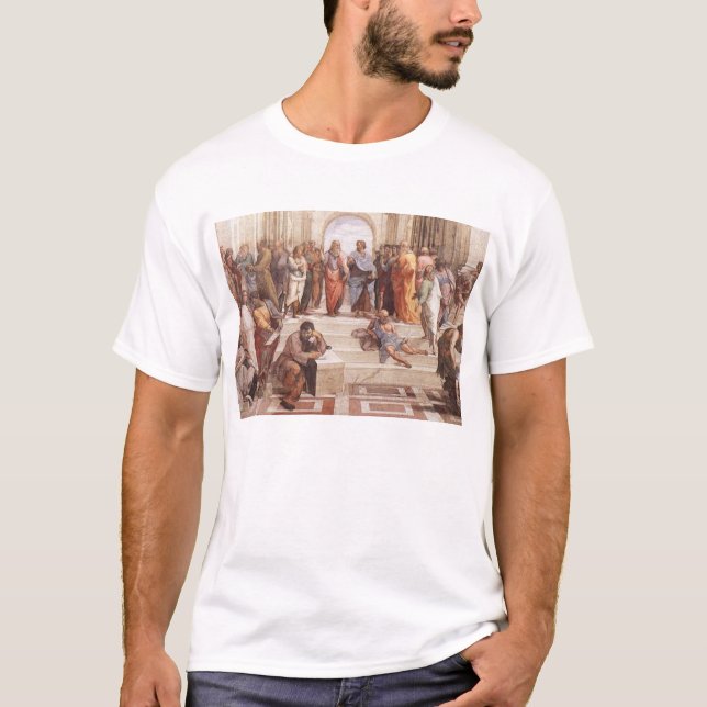 Camiseta Escuela de Atenas (Anverso)