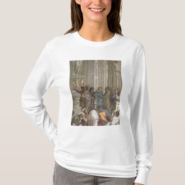 Camiseta Escuela de Atenas, del della de la estrofa (Anverso)