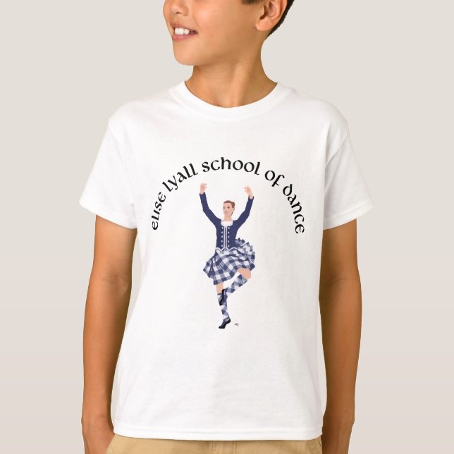 Camiseta Escuela de baile CUSTOM Elise Lyall (Anverso)