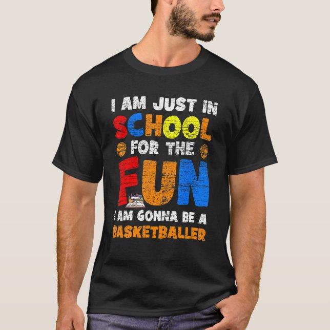 Camiseta Escuela De Baloncesto Fun (Anverso)