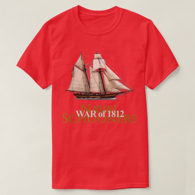 CAMISETA ESCUELA DE BARCO DE SALÓN NAVAL GUERRA DE LA HISTO (Diseño del anverso)