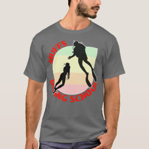 Camiseta Escuela de buceo Muffs Graciosa Qoute Scuba Regalo