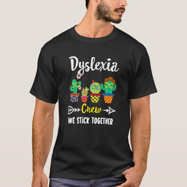 Camiseta Escuela de Cactus Dyslexia Profesora Squa (Anverso)