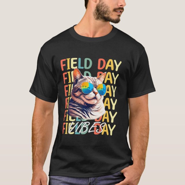 Camiseta Escuela de campo Vibes de verano de 2024 Educación (Anverso)
