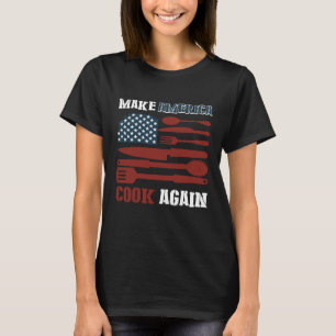 Camiseta Escuela de cocina culinaria América Cocinero Jefe