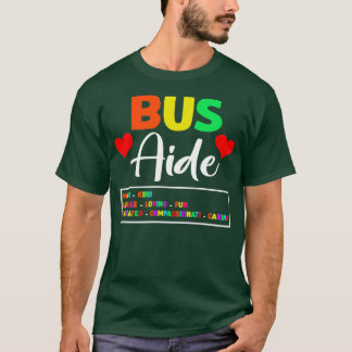 Camiseta Escuela de Conductores de Autobús Aide Cute