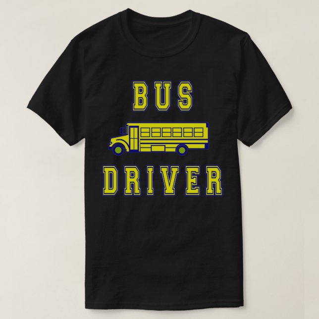 Camiseta Escuela de Conductores de Autobuses 2 (Diseño del anverso)
