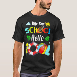 Camiseta Escuela de despedida de verano saluda salón de sir