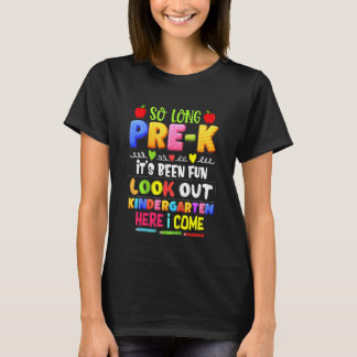 Camiseta Escuela De Diversión Infantil Tanto Tiempo Antes D