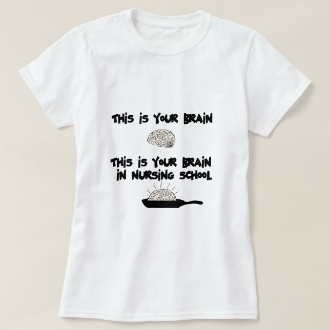 Camiseta Escuela de enfermería (Diseño del anverso)