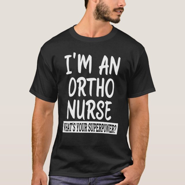 Camiseta Escuela de Enfermería de Enfermeras Ortho y Recono (Anverso)