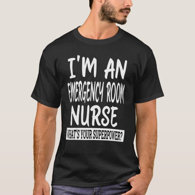Camiseta Escuela de enfermería de urgencias y sala de Enfer (Anverso)
