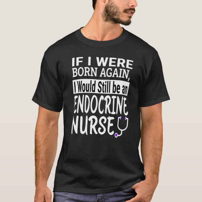 Camiseta Escuela de Enfermería Endocrina y Precia Médica (Anverso)