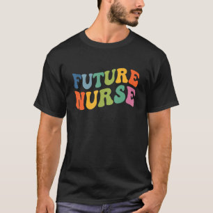 Camiseta Escuela de Enfermería Futuro Enfermero Retro Groov