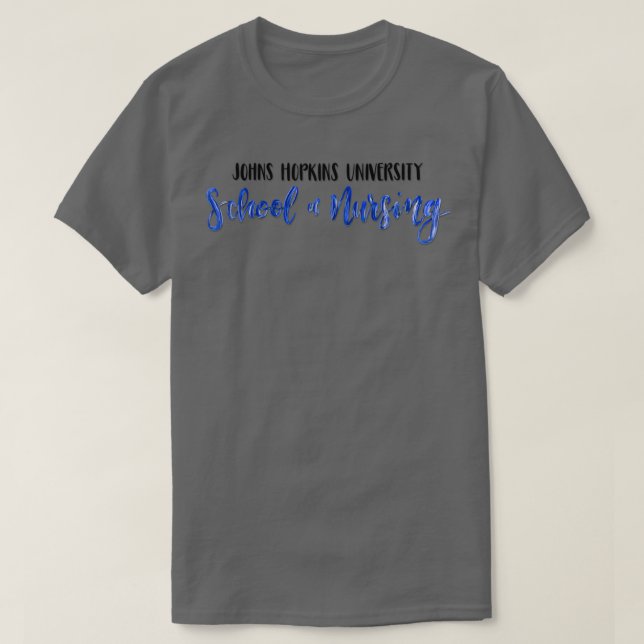 Camiseta Escuela de Enfermería Johns Hopkins (Diseño del anverso)