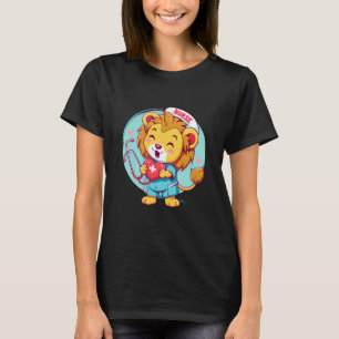 Camiseta Escuela de Enfermería Nurse Lion Estetoscopio de A
