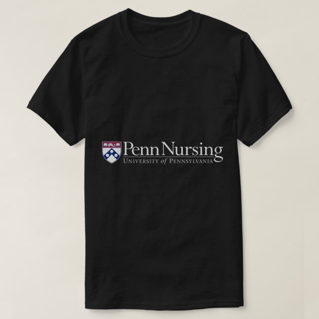 Camiseta Escuela de Enfermería Penn Quakers (Diseño del anverso)