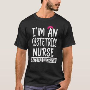 Camiseta Escuela de Enfermería y Medicina para Mujeres Obst