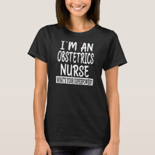 Camiseta Escuela de Enfermería y Medicina para Mujeres Obst