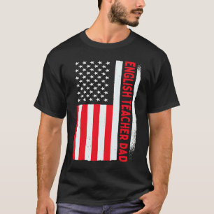 Camiseta Escuela de enseñanza patriótica profesor de inglés
