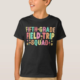 Camiseta Escuela de estudiantes de quinto grado de la Escua