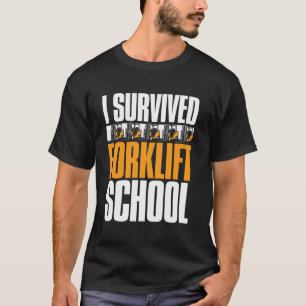 Camiseta Escuela de Forklifter - Robot certificado de almac