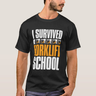 Camiseta Escuela de Forklifter - Robot certificado de almac