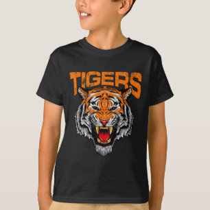 Camiseta Escuela de Fútbol Tigers Deportes Distressed Día d