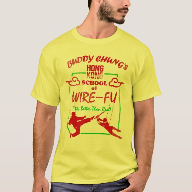 Camiseta Escuela de Hong Kong de Chungkin del compinche del (Anverso)