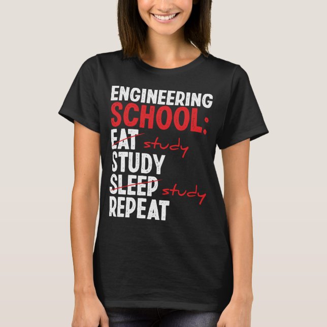 Camiseta Escuela de Ingeniería Universitaria de Ingeniería  (Anverso)