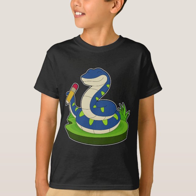 Camiseta Escuela de Lápiz para Niñas (Anverso)