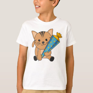 Camiseta Escuela de Niños de la Escuela de Gatos de Nursery