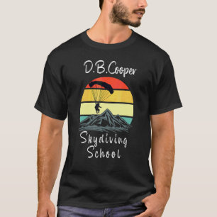 Camiseta Escuela de paracaidismo de D B Coopers Portland Or